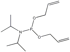 己二烯-N,N-二异丙基亚磷酰胺结构式
