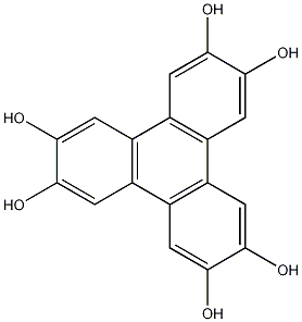 2,3,6,7,10,11-六羟基三亚苯基苯结构式