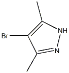 4-溴-3,5-二甲基吡唑结构式