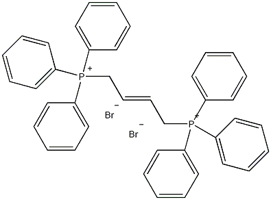 2-丁烯二(三苯基磷)二溴化物结构式