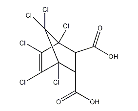 氯菌酸结构式
