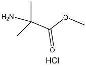 2-异丁氨酸甲酯盐酸盐结构式