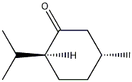 L-薄荷酮结构式