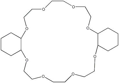 二环己烷并-24-冠醚-8结构式