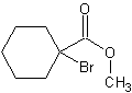 1-溴环己烷羧酸甲酯结构式