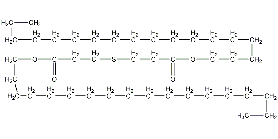 硫代二丙酸双十八酯结构式