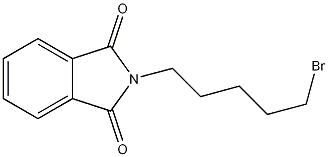 N-(5-溴戊基)酞亚胺结构式