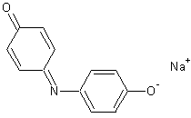 二溴靛酚钠结构式