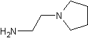 N-(2-氨乙基)吡咯烷结构式