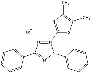 噻唑蓝溴化四唑结构式