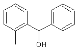2-甲基二苯基甲醇结构式