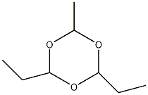 2,4-二乙基-6-甲基-1,3,5-三聚甲醛结构式