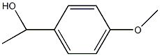 1-(4-甲氧基苯基)乙醇结构式