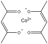 乙酰丙酮合钴(II)结构式