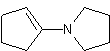 吡咯烷-1-环戊烯结构式