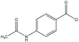4-乙酰胺基苯甲酰氯结构式