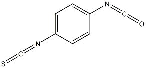 4-异氰酸基苯基异硫氰酸酯结构式