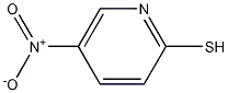 2-巯基-5-硝基吡啶结构式