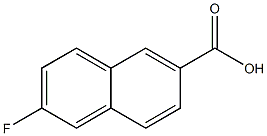 6-氟-2-萘酸结构式