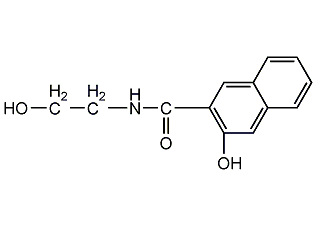 3-Hydroxy-N-(2-hydroxyethyl)-2-napthamide