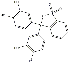 邻苯二酚紫结构式