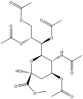 4,7,8,9-Tetra-O-acetyl-N-acetylneuraminic Acid Methyl Ester