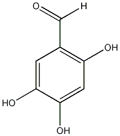 2,4,5-三羟基苯甲醛结构式