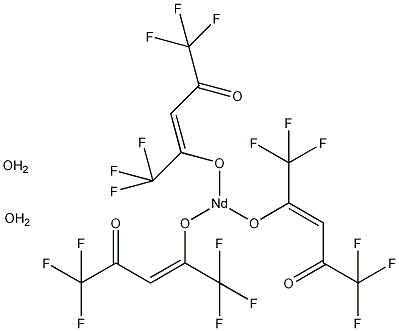 Neodymium(III) hexafluoro-2,4-pentanedionate dihydrate