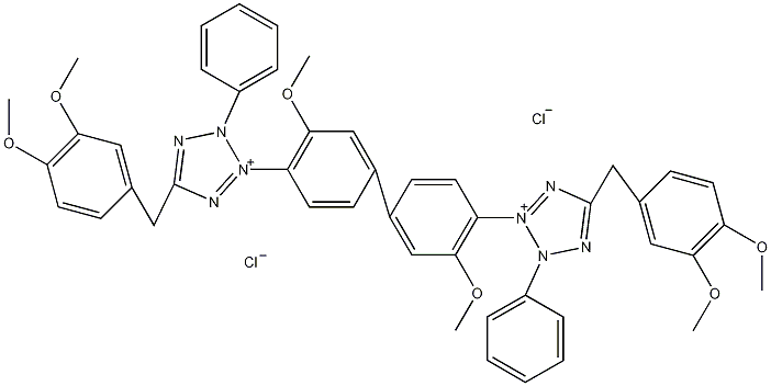 3,3'-(3,3'-Dimethoxy-4,4'-diphenylene)bis(2-phenyl-5-veratryltetrazolium Chloride)