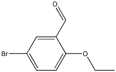 5-溴-2-乙氧基苯甲醛结构式