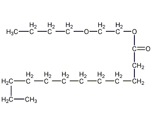 乙二醇丁醚十二酸盐结构式