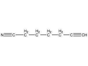 6-庚炔腈结构式
