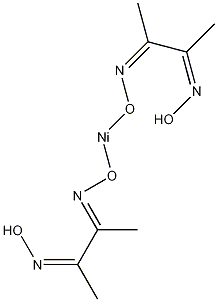 丁二酮肟镍结构式