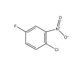 1-氯-4-氟-2-硝基苯结构式