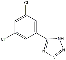 5-(3,5-二氯苯基)-1H-四唑结构式
