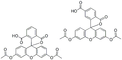 5-羧基荧光素双醋酸盐结构式