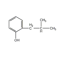 2-异丁基酚结构式