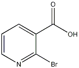 2-溴烟酸结构式