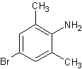 4-溴-2,6-二甲基苯胺结构式