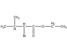 2-溴异戊酸乙酯结构式