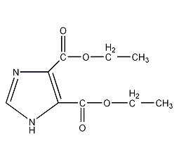 1H-咪唑-4,5-二甲酸二乙酯结构式