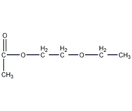 乙二醇乙醚醋酸酯结构式