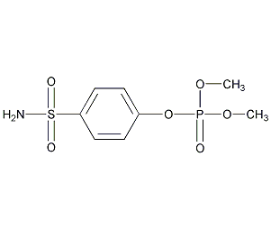 对磺酰胺基苯基磷酸二甲酯结构式
