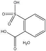 邻磺基苯甲酸水合物结构式