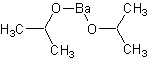 异丙氧化钡结构式
