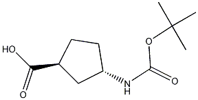 (1S,3S)-N-BOC-Aminocyclopentane-3-carboxylic acid