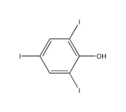 2,4,6-三碘苯酚结构式