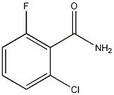 2-氯-6-氟苯甲酰胺结构式