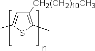 聚(3-十二基噻吩-2,5-二基)结构式