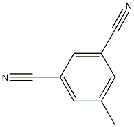 5-甲基异邻苯二甲腈结构式